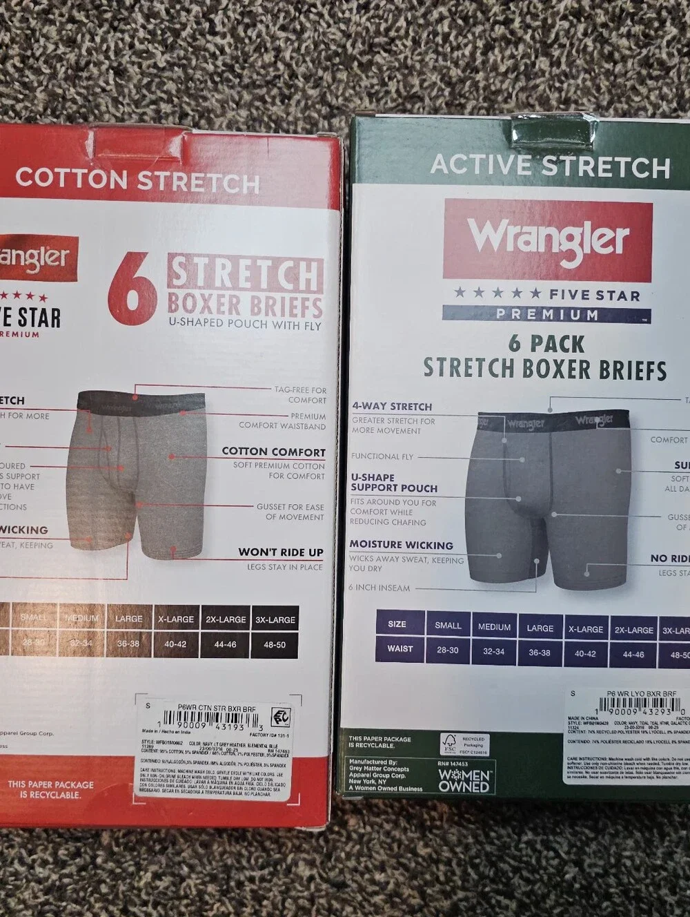 Wrangler packs five